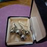 Vintage silver ball earrings Image 2