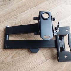 Heavy-duty adjustable monitor/display mounting arm in very good condition.