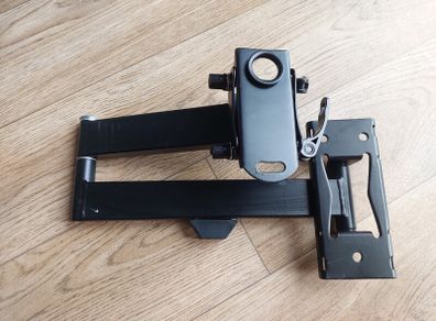 Heavy-duty adjustable monitor/display mounting arm in very good condition.