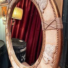 Vintage Elephant Mirror