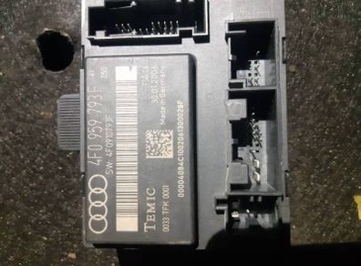 Audi A6 C6 4f Front Door Control Unit Module Ecu 4f0959793r