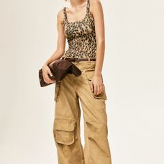 Wide Cargo Trousers H&M Size 10 New