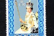 1978 Isle of Man 25th Anniversary of Coronation Commemorative Stamp Mint Never Hinged (MNH)