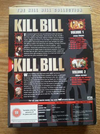 Kill bill vol1 & vol2
