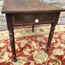 Early Victorian Mahogany Side Table. Image 2
