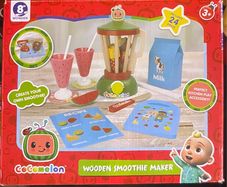 BNIB CoComelon Wooden Smoothie Maker Playset