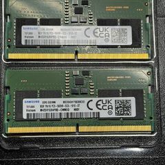 16GB DDR5 Samsung 5600MHz Laptop Memory (2x8GB)