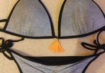 Ruched Bum grey Bikini, as good as new