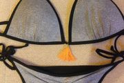 Ruched Bum grey Bikini, as good as new