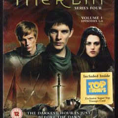 Merlin DVD BBC Television Series Season 4 Volume 1 Episodes 1-6 New and Sealed. Included Inside Top Trumps Exclusive Super Top Trump Card