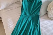 Green Skater Dress - Size 8