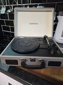 portable record player