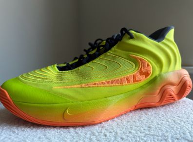 Nike Giannis Immortality Volt Orange Basketball Shoes UK 11 EU 46 Men