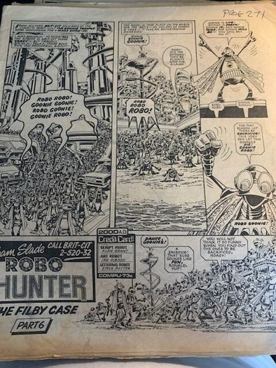 2000 AD Progs x 7 Issues 264,265,269-271, 281-282 - issues running intermitently from 15th May 1982 -24th Apr 1982 - IPC Magazines-Vintage 2000AD Comics