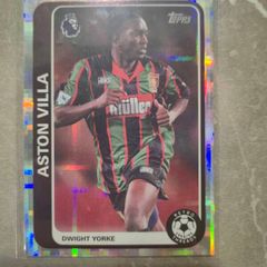 Dwight Yorke Topps Premier League 2026/27 Retro Threads 1994/95 Aston Villa #RT2