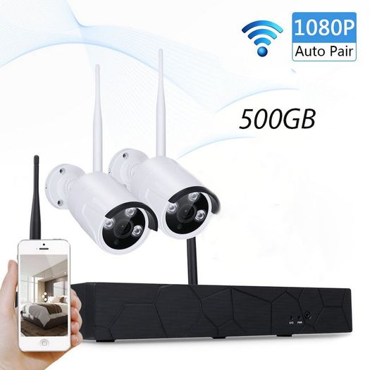 CCTV Cameras Wireless Security Kit HD NVR