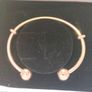Pandora bangle bracelet 14k rose gold plated Image 5