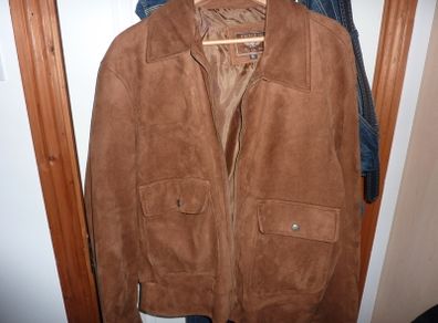 Brown Suede Jacket