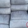 grey  recliner corner sofa Image 4