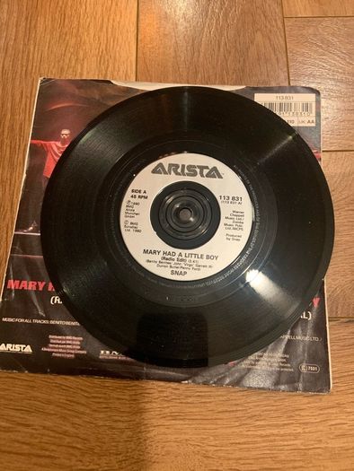 Snap - Mary Had a Little Boy 7" Vinyl