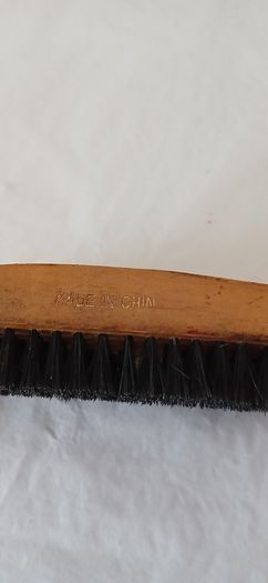 Vintage Travel Shoe Care Kit. GREAT WALL Bag and brushes