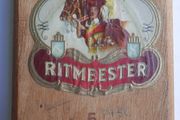 Vintage Half Corona Ritmeester vintage wooden cigar box