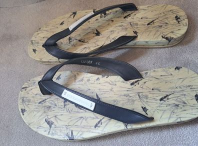 Dolce gabbana mens flip flops 45 44 uk10 rrp 250