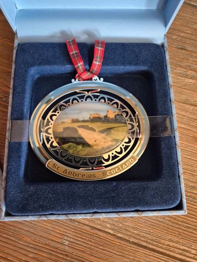 Romance of Scotland, St Andrews Ornament, Newbridge Silverware, Retired Piece