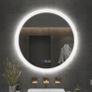 LED Bathroom Mirror 80cm Bluetooth Fog Free Image 8