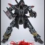 Threezero Exclusive FullMetal Ghost Shadow Blade Ninja Mecha Figure Image 9