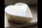 Heart Shaped Brass jewellery box