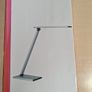 Unilux Terra Led Desk Lamp Light Tactile Dimmer  Silver Brand New Image 9