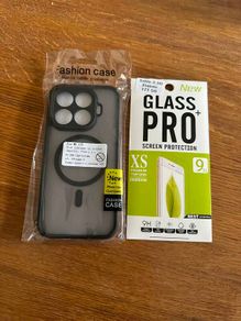 Phone case and screen protector