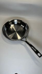 LE CREUSET Stainless Steel Flat 9.5" Frying Pan