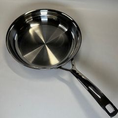LE CREUSET Stainless Steel Flat 9.5" Frying Pan