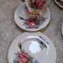 Vintage  Paragon "Six World Famous Rose" tea trios Image 3
