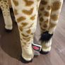 Melissa and Doug large plush teddy giraffe Image 4