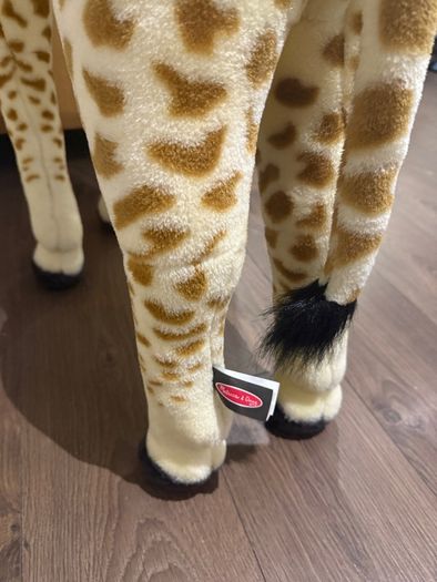 Melissa and Doug large plush teddy giraffe