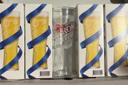 Peroni birra Roma nastro azzurro italiana Half Pint Beer Glass