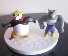 Burger King Kung-fu Panda Po/ Tai Lung