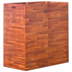 Garden Raised Bed Acacia Wood 100x50x100 cm