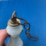 vintage glass ceiling light pendant Image 2