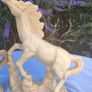 2x signed polystone large horses Image 6