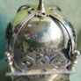 Vintage Lionel Peck Brass Lantern Clock (the clock works well and keeps time) Image 7