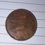 1965 Irish Pre Decimal Penny Coin Image 2