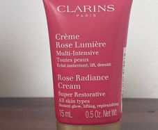 Clarins Super Restorative Rose Radiance Cream 15ml - New