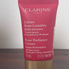 Clarins Super Restorative Rose Radiance Cream 15ml - New