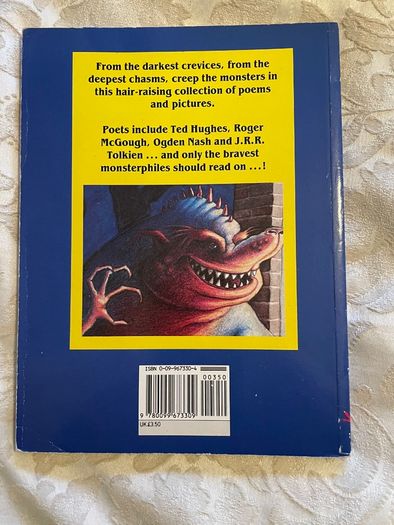 Monstrosities by Charles Fudge - Vintage Poetry Book