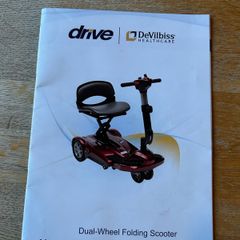 mobility scooter auto folding