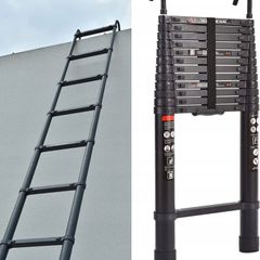 Telescopic Ladder Many Heights and Sizes